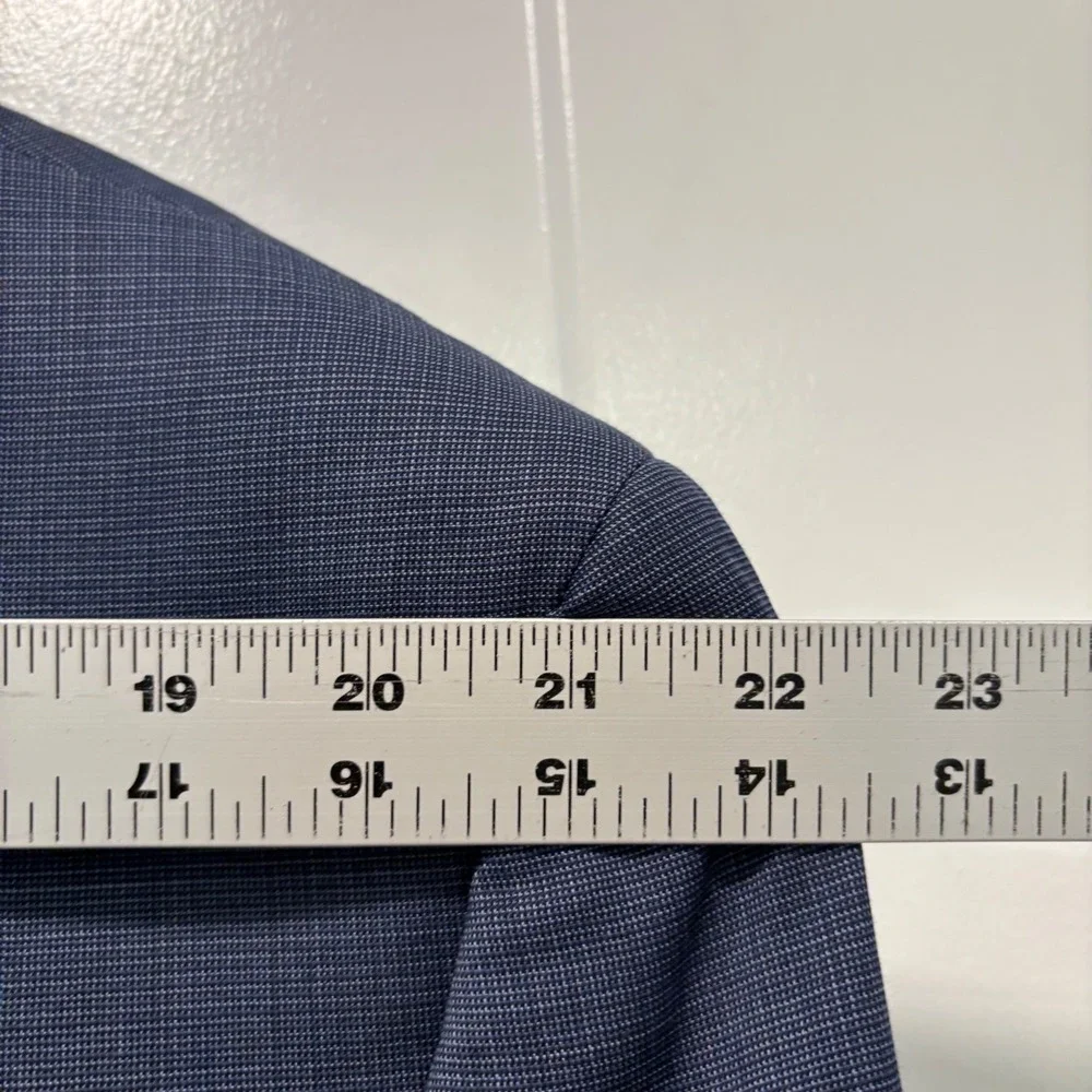Ralph Ralph Lauren Mens 52R Blue Executive Fit Wool Blend Blazer Sport Coat